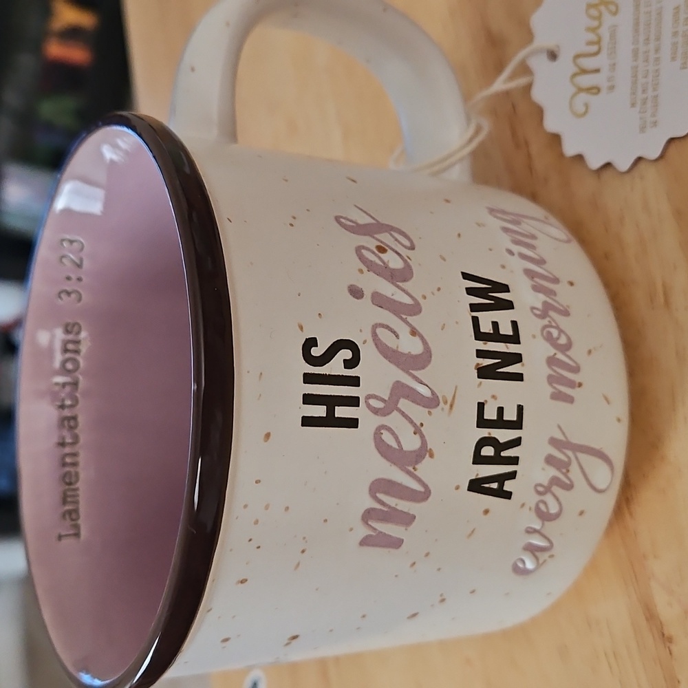 His Mercies Are New Every Morning Mug